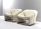F580 Groovy Chairs by Pierre Paulin for Artifort, 1970s, Set of 2 3