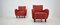 Art Deco Armchairs H-283 attributed to Jindřich Halabala, 1949s, Set of 2 3