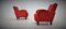 Art Deco Armchairs H-283 attributed to Jindřich Halabala, 1949s, Set of 2 12