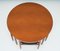Danish Dining Chairs and Table Rounded attributed to Hans Olsen for Frem Røjle, 1950s, Set of 5, Image 3