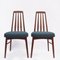Danish Teak Model Eva Upholstered Dining Chairs attributed to Niels Kofoed, 1960s, Set of 4 13