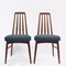 Danish Model Eva Teak Upholstered Dining Chairs attributed to Niels Kofoed, 1960s, Set of 8 17