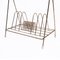 Vintage Brass Wire Record Rack, 1960s, Image 4