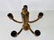 Lampada a sospensione a cinque braccia in legno di Domus, anni '60, Immagine 4