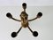 Lámpara colgante de madera de 5 brazos de Domus, años 60, Imagen 2