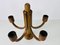 Lámpara colgante de madera de 5 brazos de Domus, años 60, Imagen 6