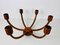 Large 5-Arm Pendant Lamp in Teak from Domus, 1960s, Image 5