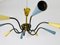 Italian 8-Arm Sputnik Chandelier in Brass from Arredoluce, 1960s, Image 4