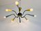 Italian 8-Arm Sputnik Chandelier in Brass from Arredoluce, 1960s, Image 9