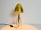 Glass Table Lamp with Brass Shade, 1960s 10