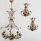 Crystal Glass & Gilt Brass Wall Lights attributed to Palwa, 1960s, Set of 2 14