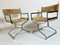 Chrome Chairs with Faux Fur Upholstery attributed to Arrmet, Italy, 1970s, Set of 2 11