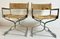 Chrome Chairs with Faux Fur Upholstery attributed to Arrmet, Italy, 1970s, Set of 2 5