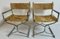 Chrome Chairs with Faux Fur Upholstery attributed to Arrmet, Italy, 1970s, Set of 2 6