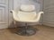 Large Tulip Lounge Chair in White Leather by Pierre Paulin for Artifort, 1960s 6