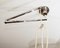 Lampada da soffitto AM/AS con braccio flessibile cromato di Franco Albini per Sirrah, anni '60, Immagine 8