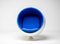 Sedia girevole blu di Eero Aarnio, anni '80, Immagine 8