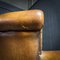 Vintage Dark Brown Leather Armchairs, Set of 2, Image 12