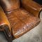 Vintage Dark Brown Leather Armchairs, Set of 2 19