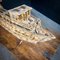 Folk Art Scale Model Ship or Boat in Matchsticks 4
