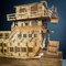 Folk Art Scale Model Ship or Boat in Matchsticks 19