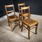 Antique Wooden Thonet Style Café Chairs, Set of 3 1