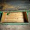 Industrial Green Wooden Workbench 17