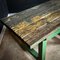 Industrial Green Wooden Workbench, Image 15