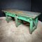 Industrial Green Wooden Workbench 3