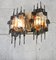 Murano Glass Wall Sconces by Tom Ahlström & Hans Ehrlich, 1960s, Set of 2, Image 12