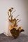 Lampada da parete floreale di Maison Jansen, anni '70, Immagine 5