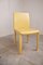 Gelbe Esszimmerstühle aus Leder von Arper, Italien, 1980er, 6er Set 9