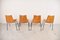 GA Chairs attributed to Hans Bellmann for Horgen Glarus, 1950s, Set of 4 7