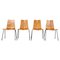 GA Chairs attributed to Hans Bellmann for Horgen Glarus, 1950s, Set of 4, Image 1