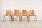 GA Chairs attributed to Hans Bellmann for Horgen Glarus, 1950s, Set of 4 3