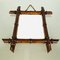 Specchio con cornice in finto bambù, fine XIX secolo, Immagine 5