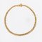 18 Karat French Modern Yellow Gold Curb Bracelet 3