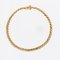18 Karat French Modern Yellow Gold Curb Bracelet, Image 3