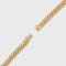 18 Karat French Modern Yellow Gold Curb Bracelet 10