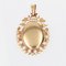 18 Karat French Ruby Cultured PearlRose Gold Locket Pendant, 1960s, Image 10