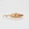 18 Karat French Ruby Cultured PearlRose Gold Locket Pendant, 1960s, Image 3