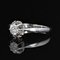 18 Karat French Diamond White Gold Platinum Art Deco Solitaire Ring, 1920s 7