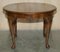 Small Vintage English Coffee Table in Oak, 1930s, Image 13