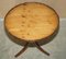 Side Table in Burr Yew Wood 12