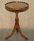 Side Table in Burr Yew Wood 17