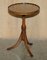 Side Table in Burr Yew Wood 15