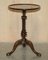 Antique George III Hardwood Side Table with Spiral Column, 1800 3