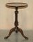 Antique George III Hardwood Side Table with Spiral Column, 1800, Image 3