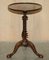 Antique George III Hardwood Side Table with Spiral Column, 1800 14