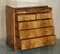 Vintage Burr Walnut Chest of Drawers from Waring & Gillow 13